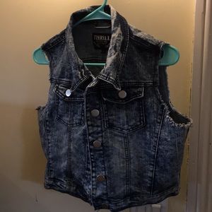 Denim vest